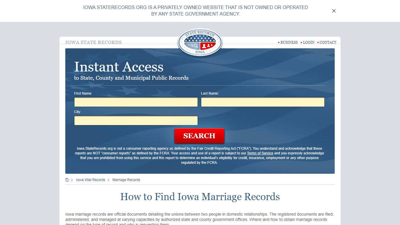 How to Find Iowa Marriage Records
